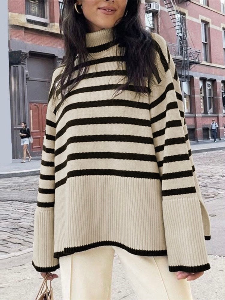 Nelly suéter de cuello alto