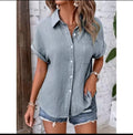 Blusa Casual de Algodón
