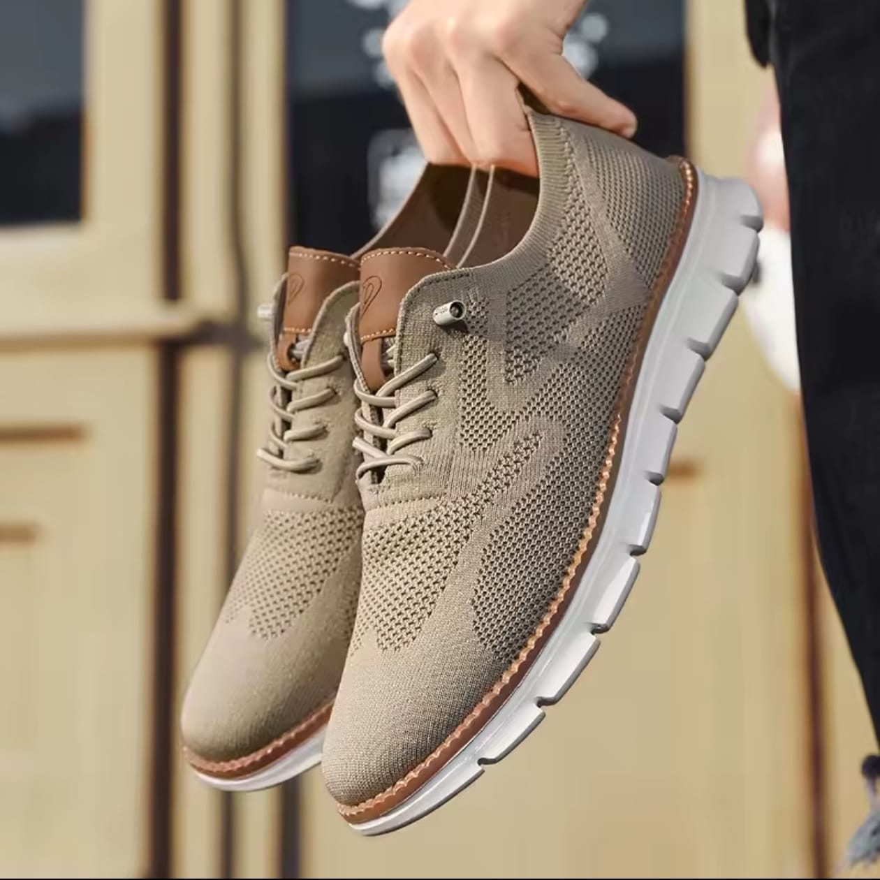 Nuevos zapatos casuales de talla grande para hombre