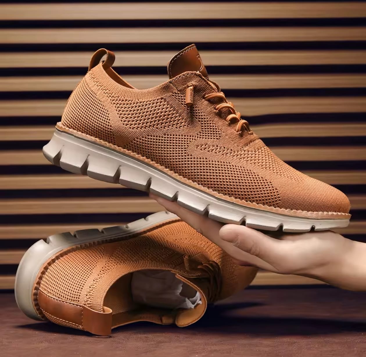 Nuevos zapatos casuales de talla grande para hombre