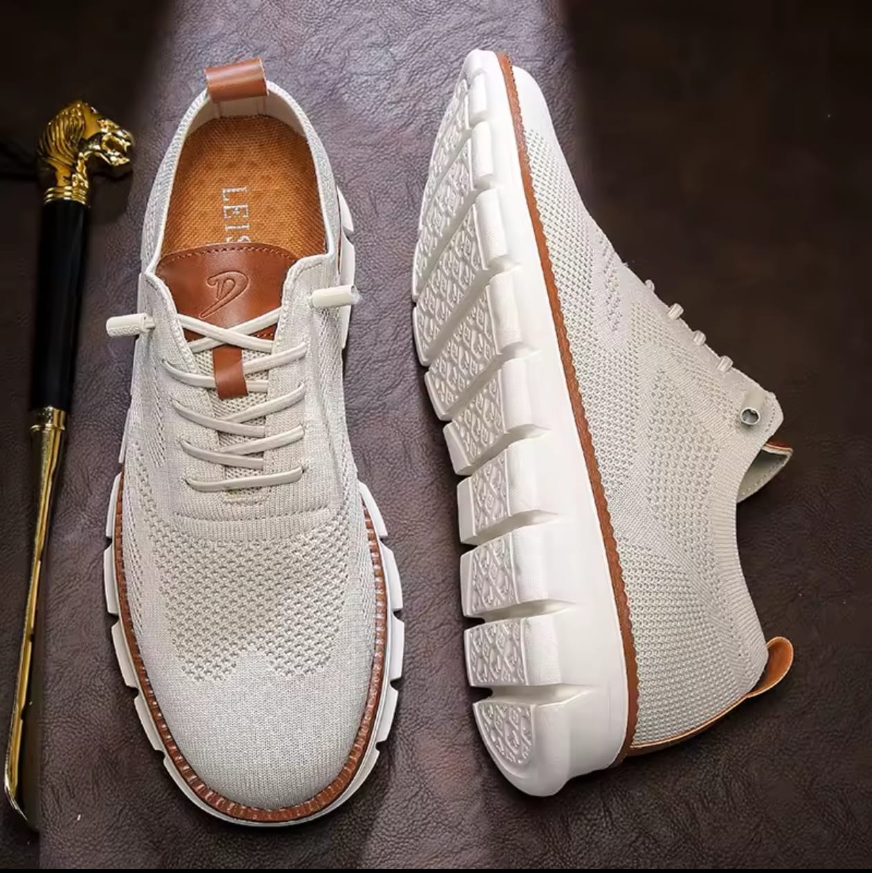 Nuevos zapatos casuales de talla grande para hombre