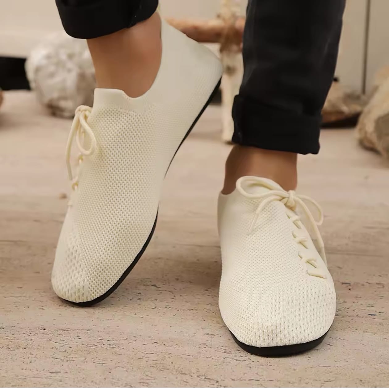 Mocasines de malla transpirable
