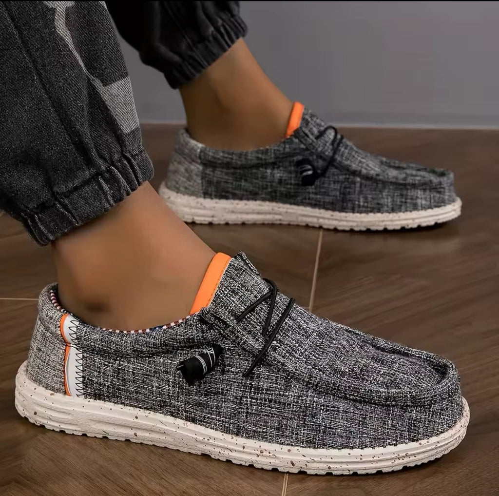Zapatos de hombre Mocasines de lona