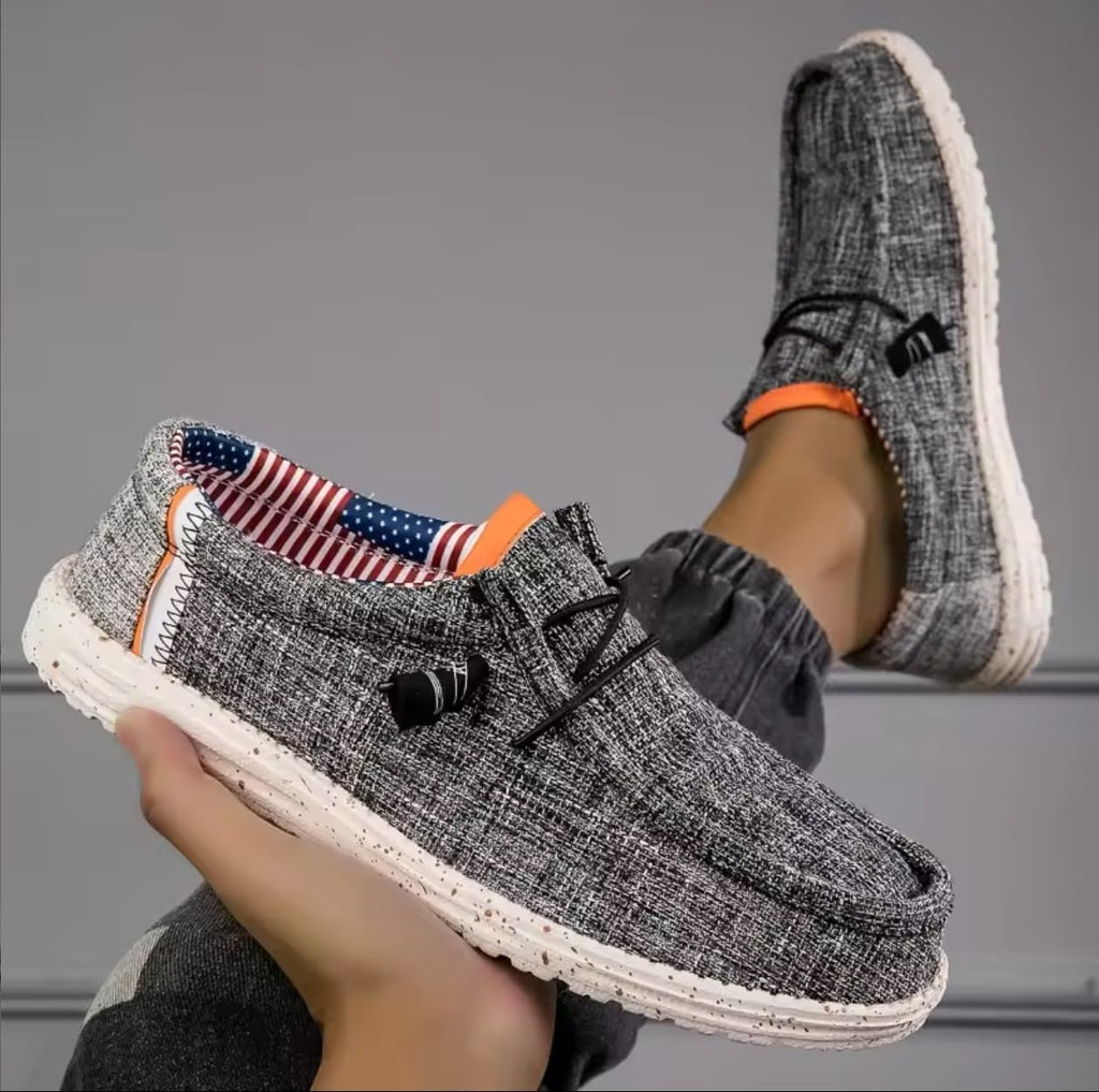 Zapatos de hombre Mocasines de lona
