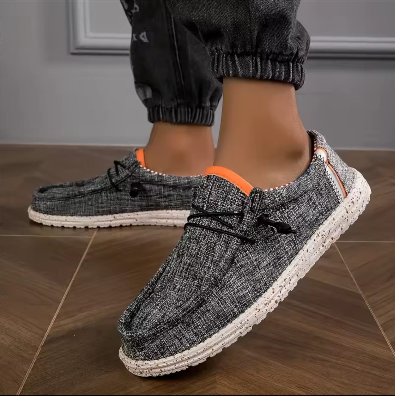 Zapatos de hombre Mocasines de lona