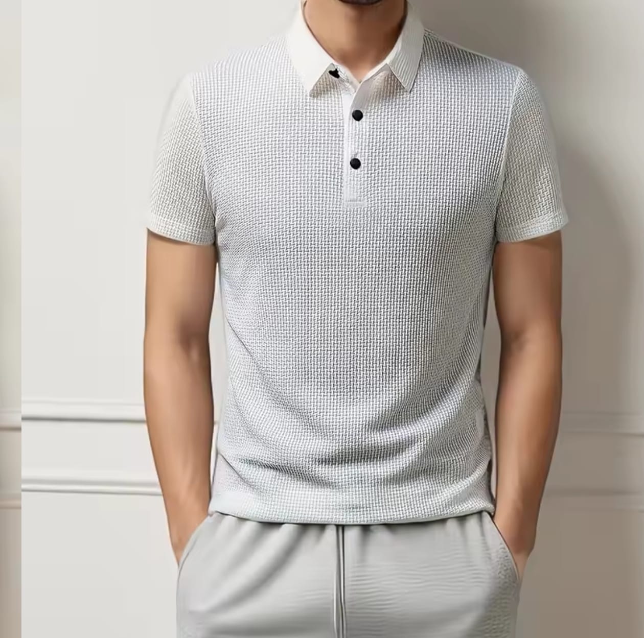 Nueva Camisa Polo de Manga Corta