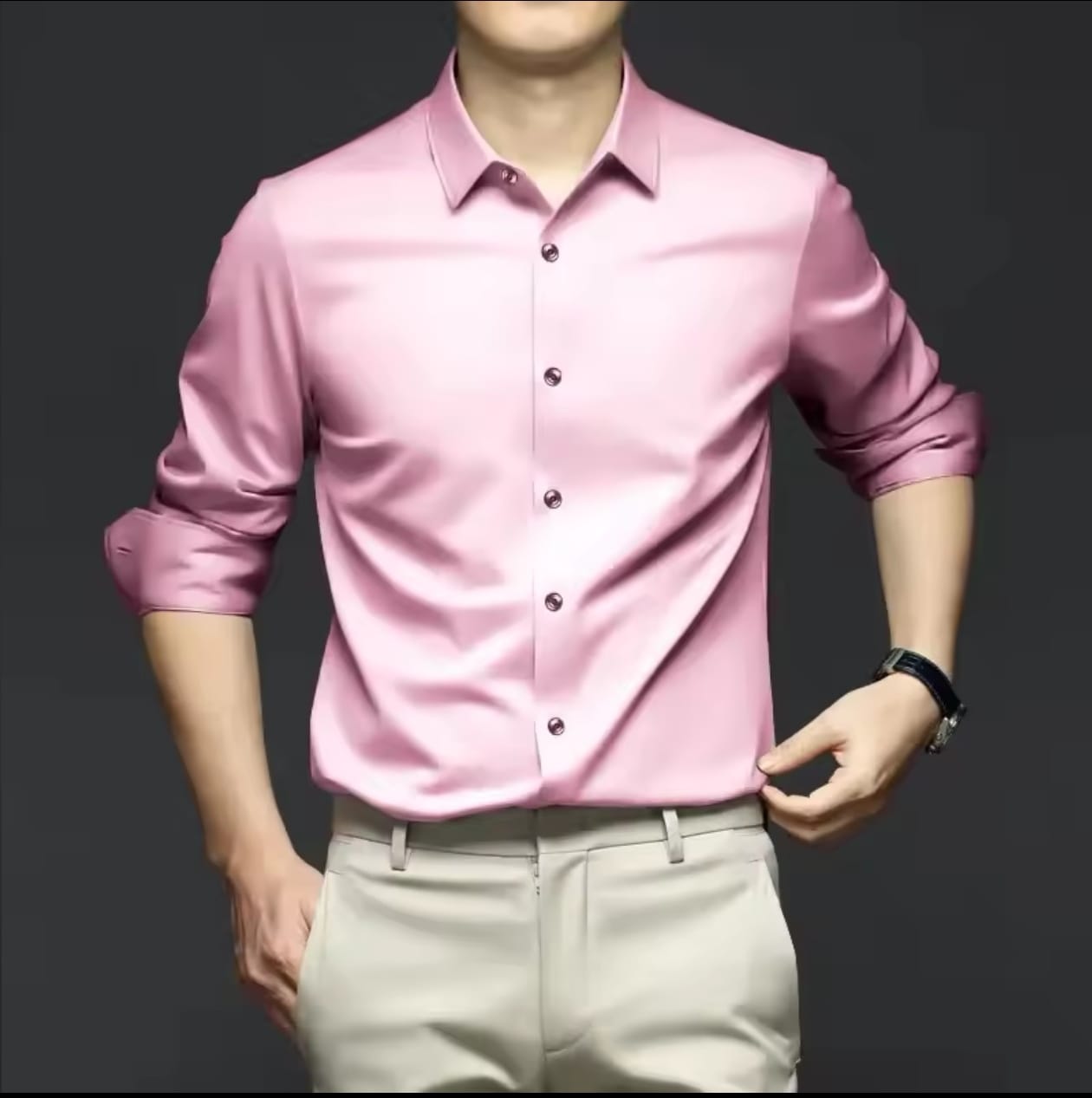 Camisa de manga larga para hombre, vestido de negocios resistente a las arrugas, sin hierro, traje informal profesional de alta gama, camisa blanca, S-6XL