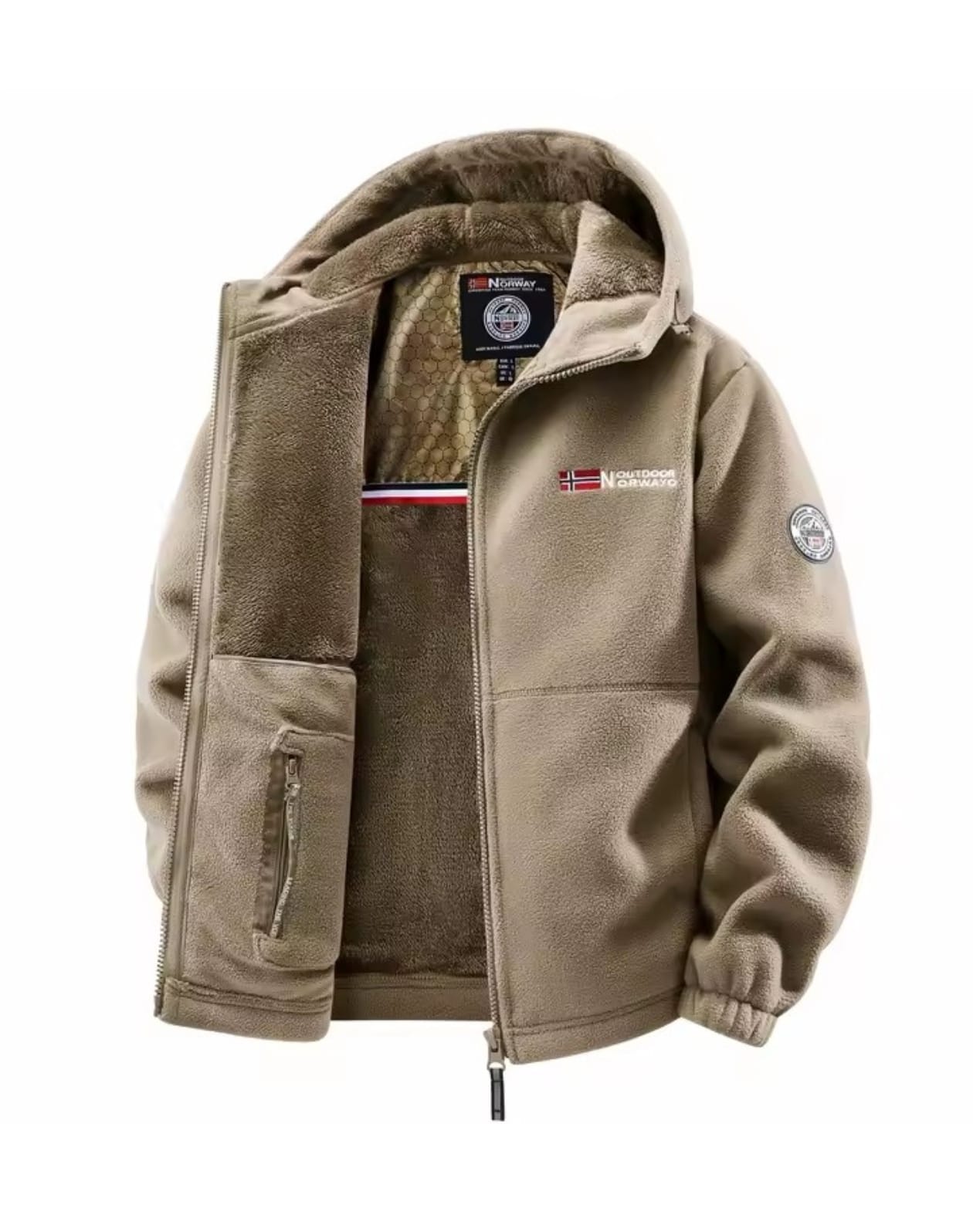 Chaqueta con capucha
