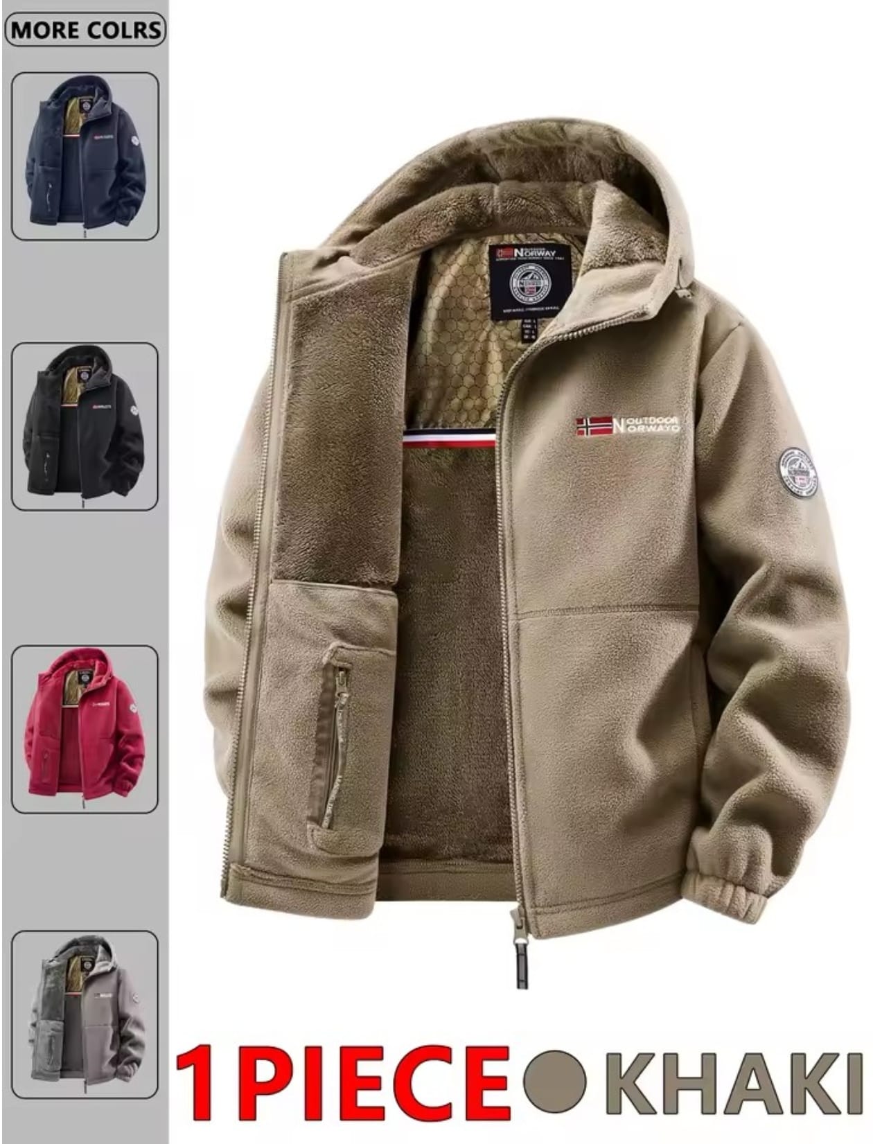 Chaqueta con capucha