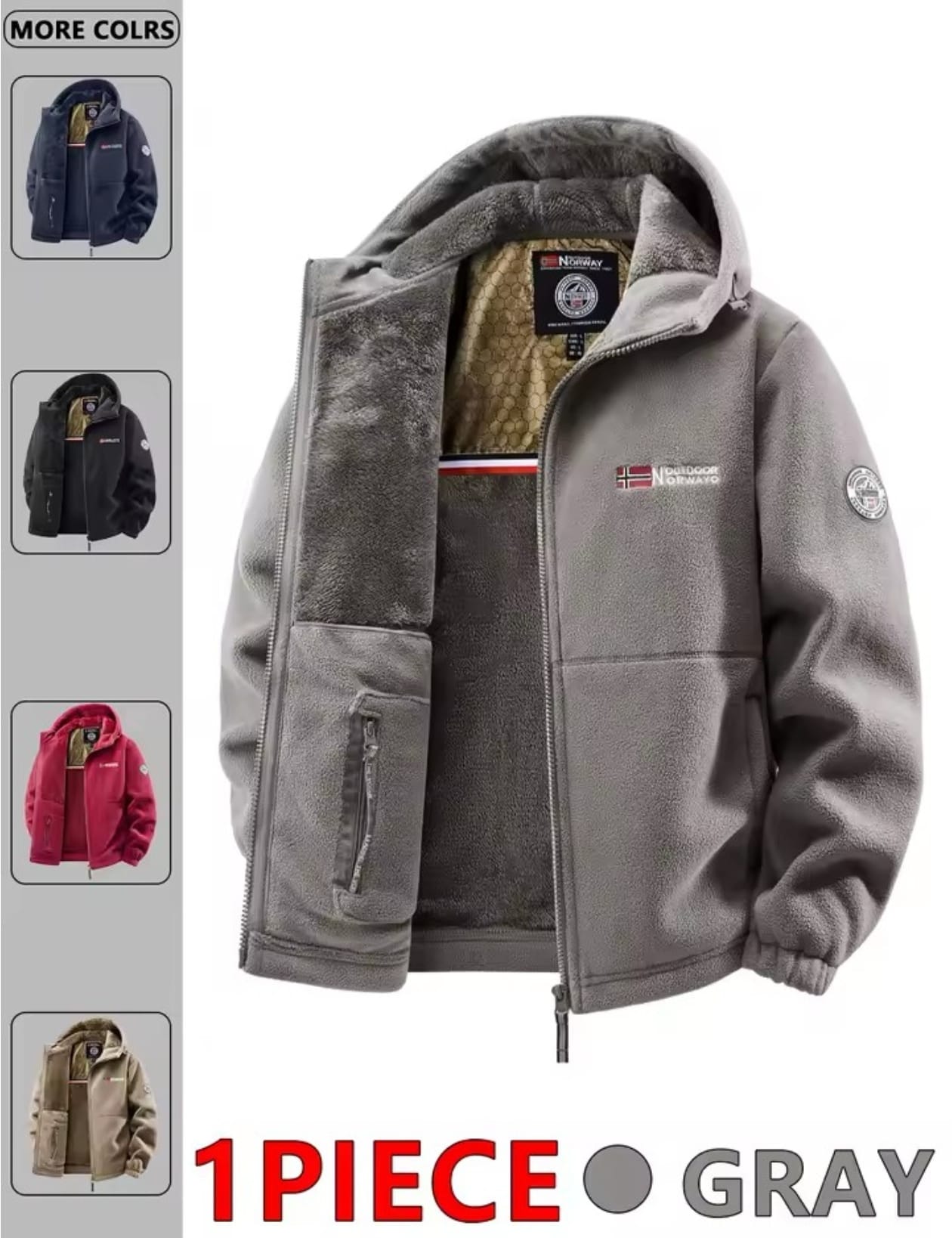 Chaqueta con capucha