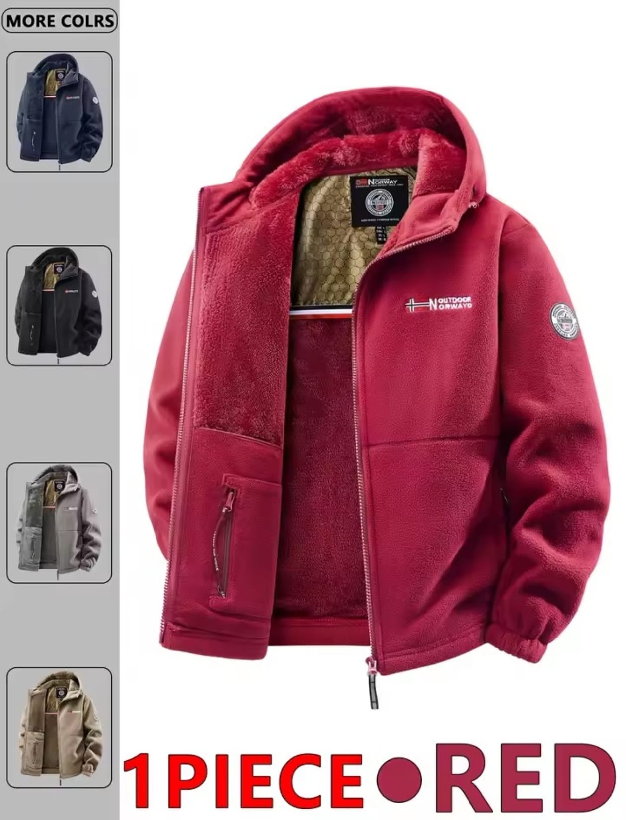 Chaqueta con capucha