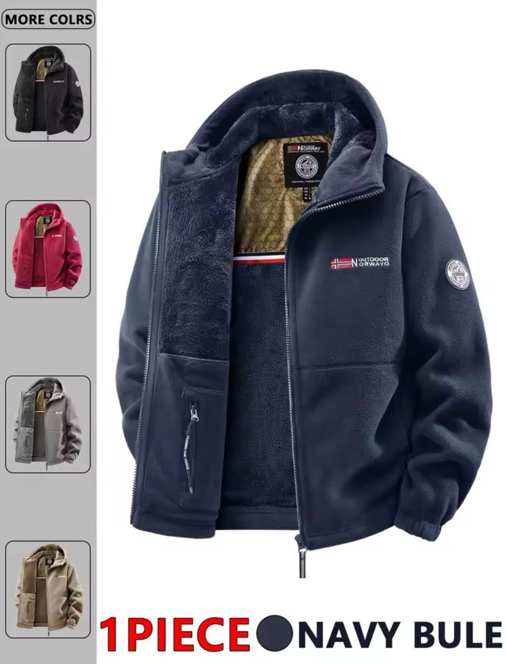 Chaqueta con capucha