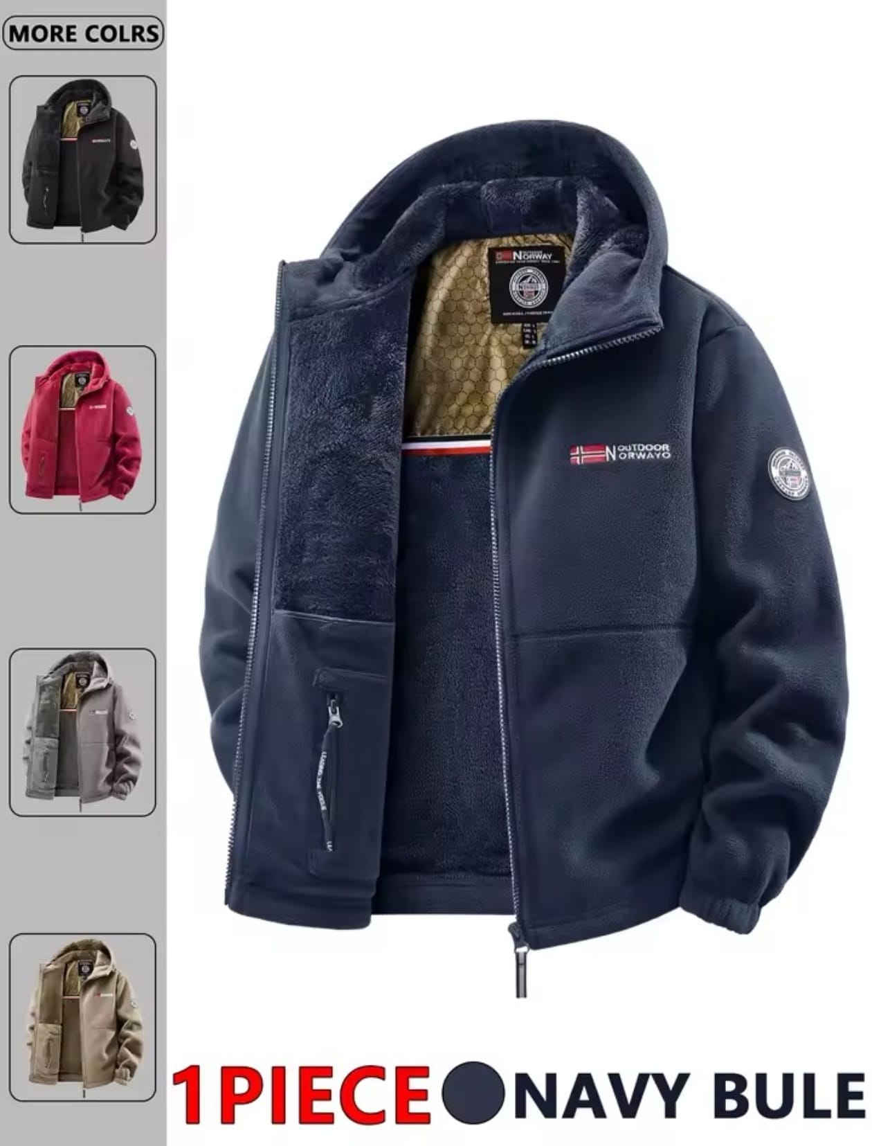Chaqueta con capucha