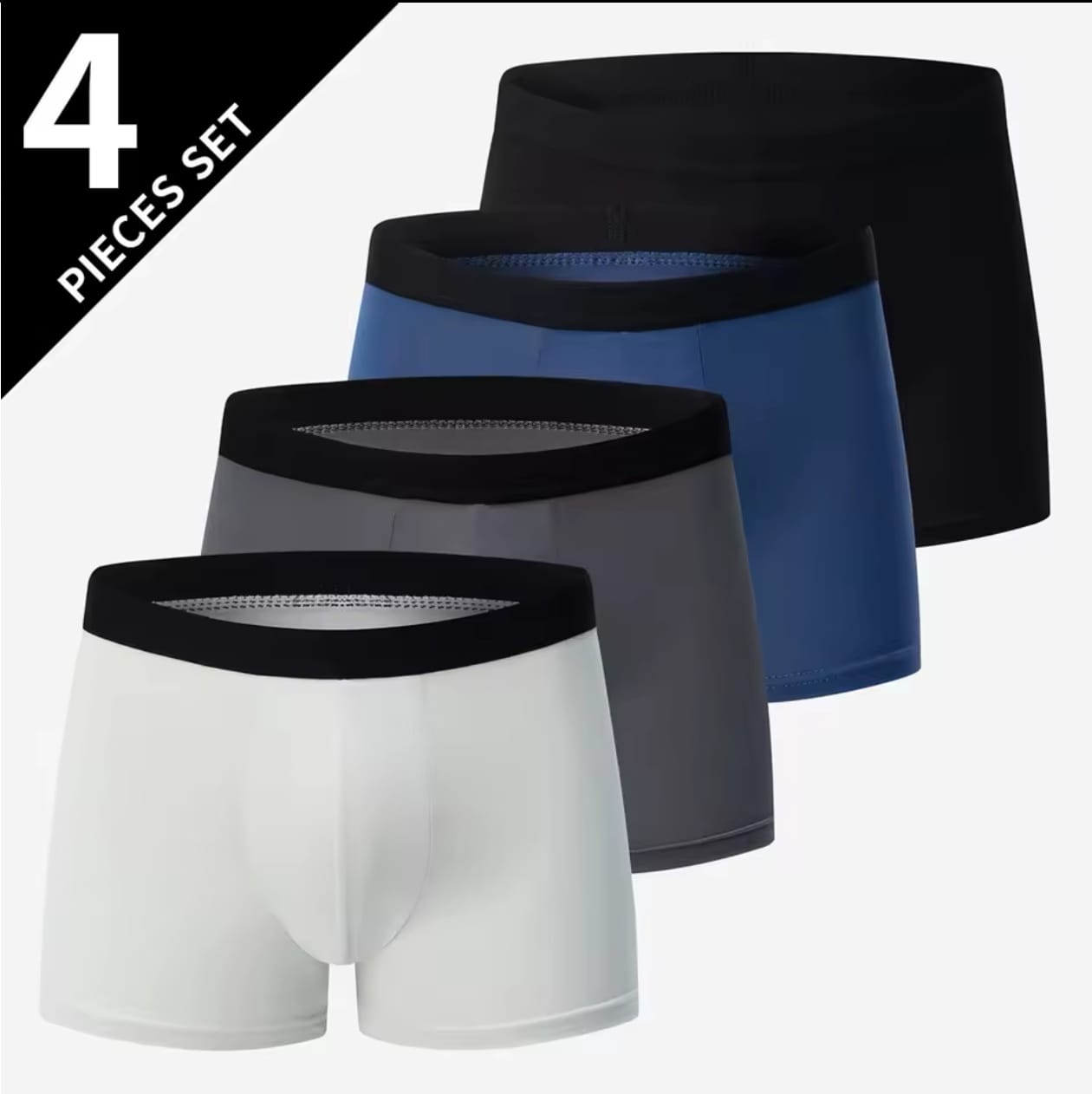 Conjunto de 4/10 piezas de calzoncillos Boxer estampados