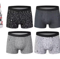 Conjunto de 4/10 piezas de calzoncillos Boxer estampados