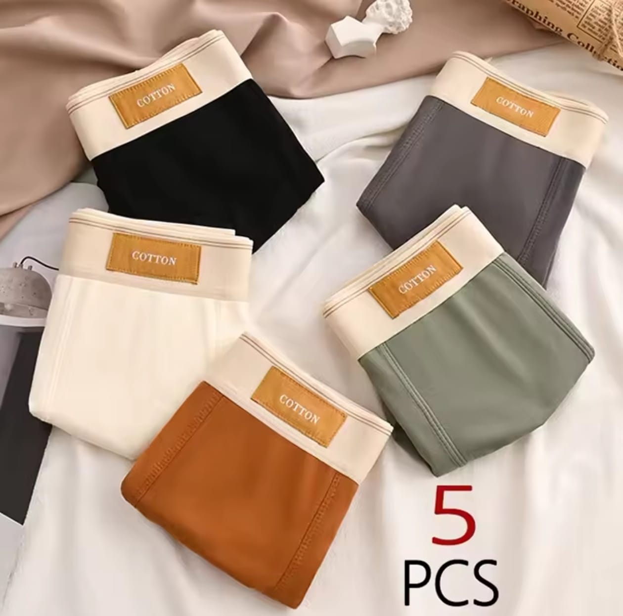 Calzoncillos Boxer de algodón puro