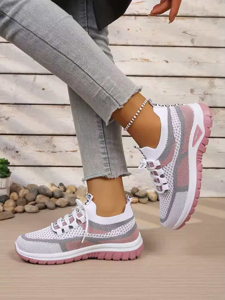 zapatos de malla