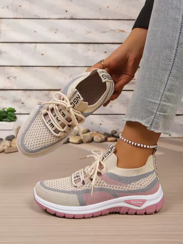 zapatos de malla