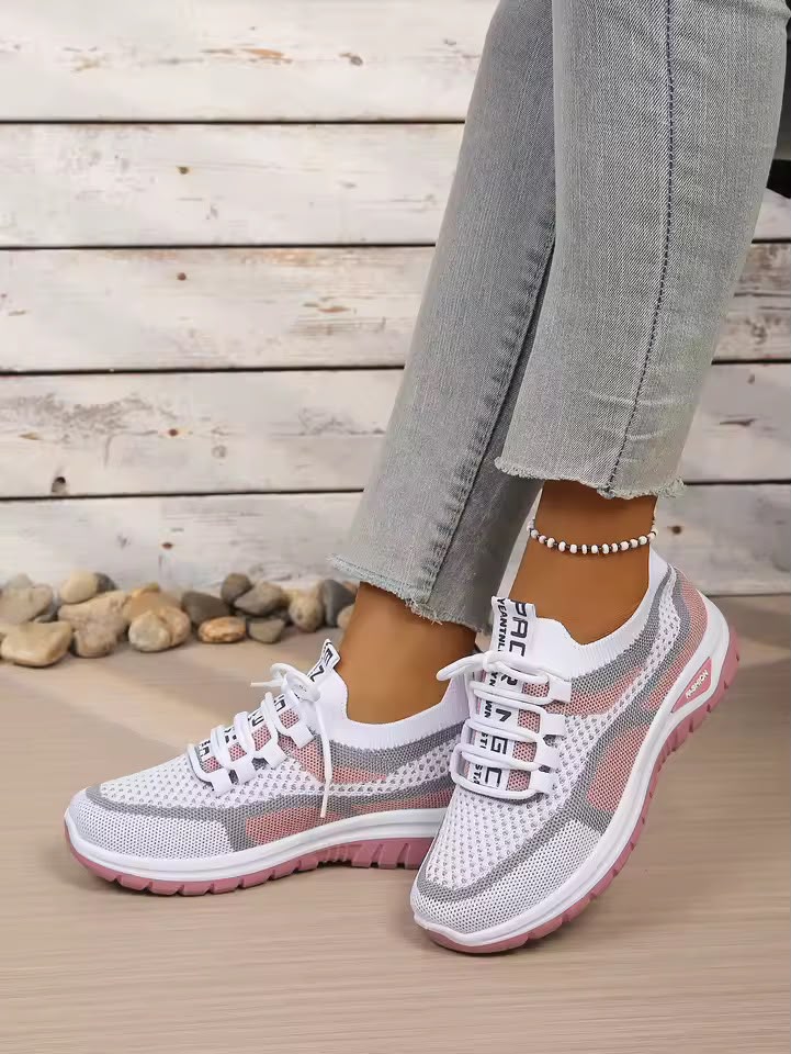 zapatos de malla