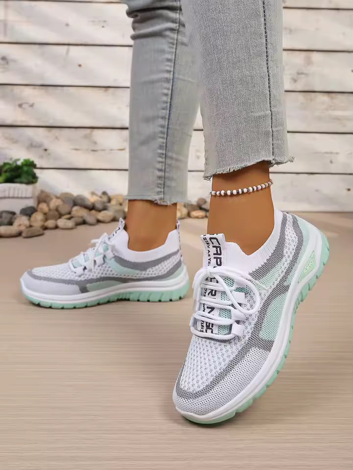 zapatos de malla