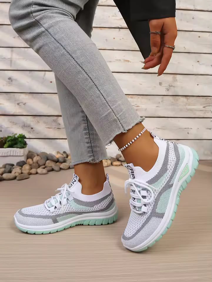 zapatos de malla