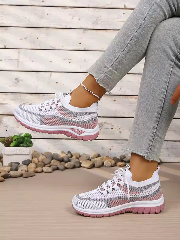 zapatos de malla