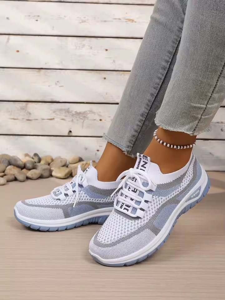 zapatos de malla