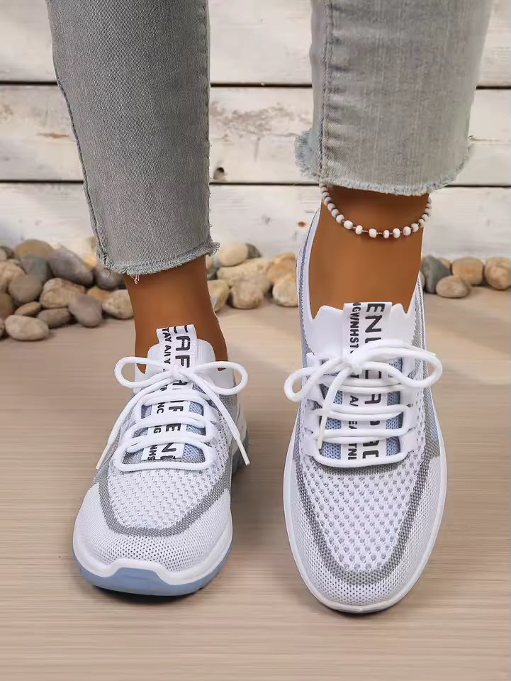 zapatos de malla