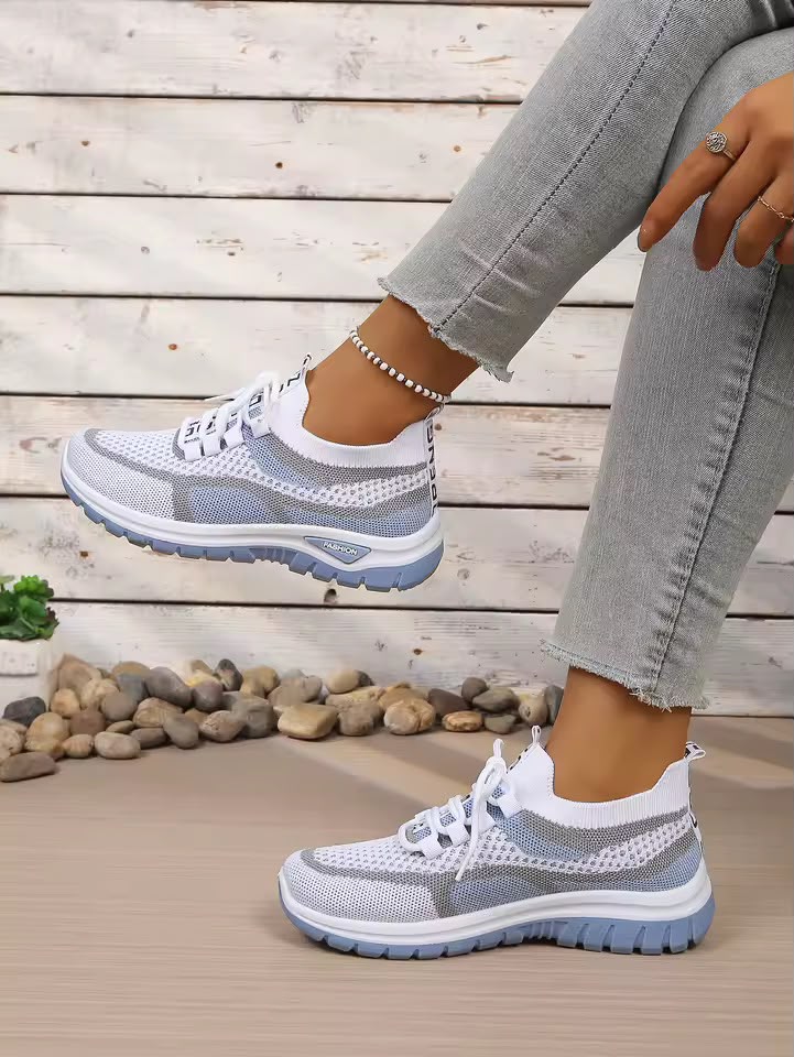 zapatos de malla