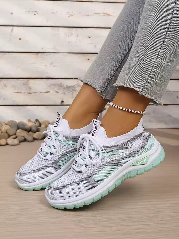 zapatos de malla
