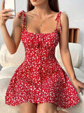 Vestido con tirantes finos