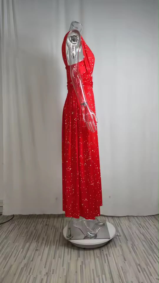 Vestidos de Noche para mujer, vestido Sexy elegante rojo para fiesta de cóctel, Gala elegante, graduación, ocasión Formal de lujo, vestido de dama de honor, ropa