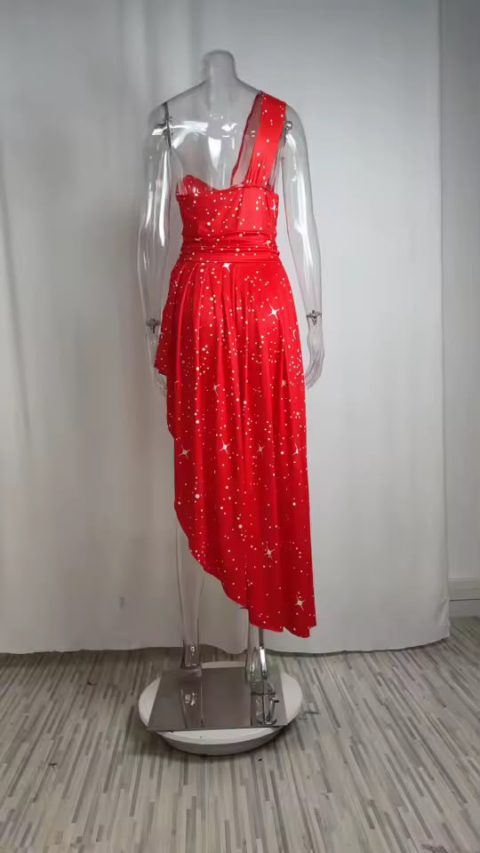Vestidos de Noche para mujer, vestido Sexy elegante rojo para fiesta de cóctel, Gala elegante, graduación, ocasión Formal de lujo, vestido de dama de honor, ropa