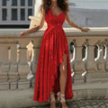 Vestidos de Noche para mujer, vestido Sexy elegante rojo para fiesta de cóctel, Gala elegante, graduación, ocasión Formal de lujo, vestido de dama de honor, ropa