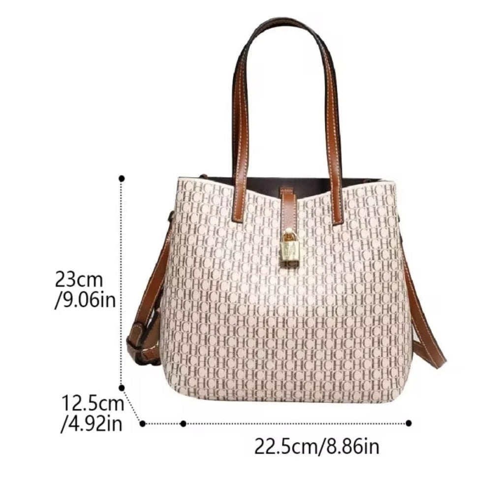 Bolso de mano de gran capacidad