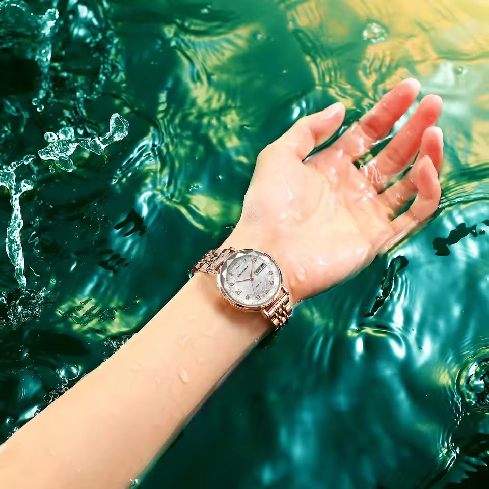 Reloj de lujo resistente al agua