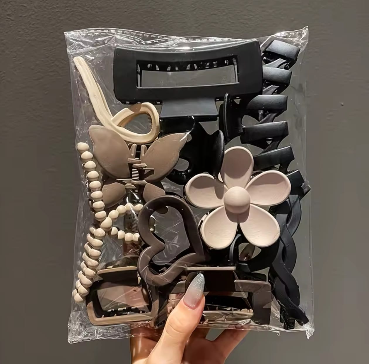 Set de 11 Pinzas para el Cabello