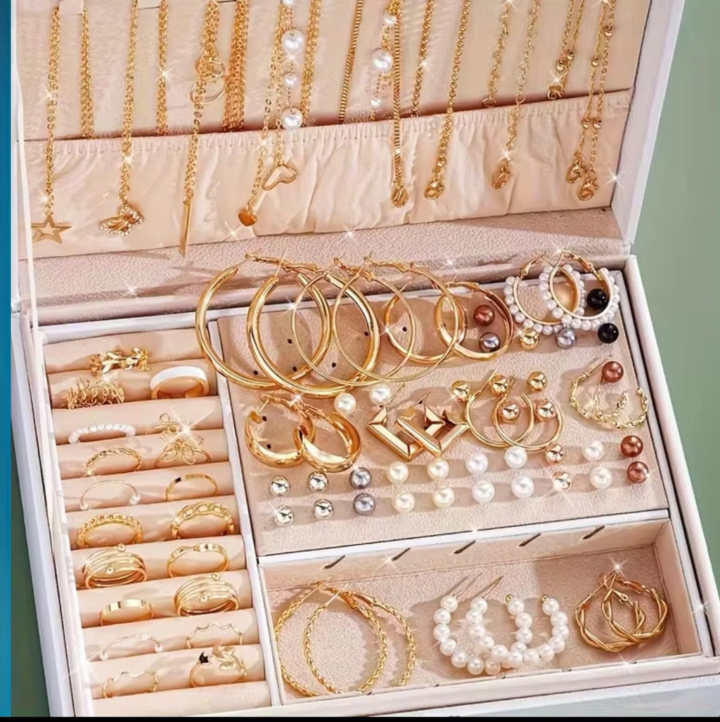 Juego de 86 piezas de joyería