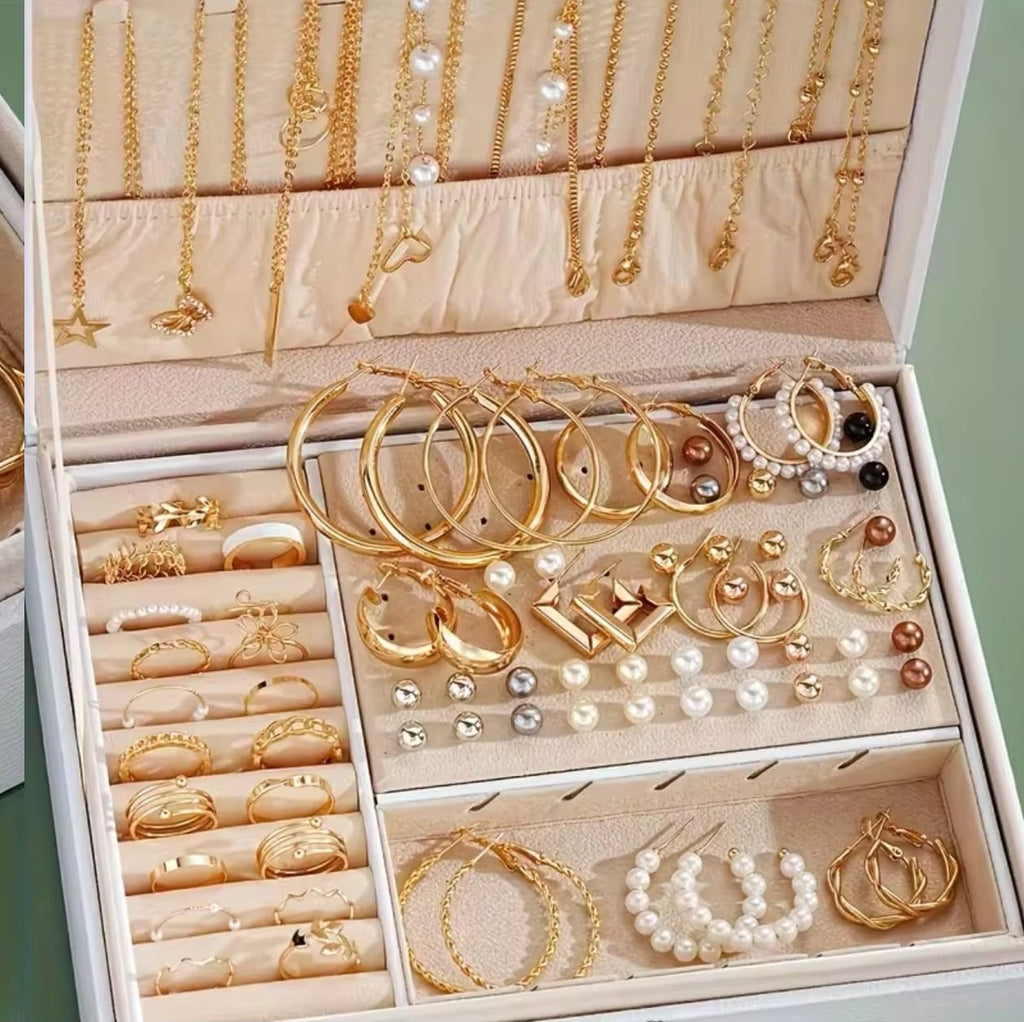 Juego de 86 piezas de joyería