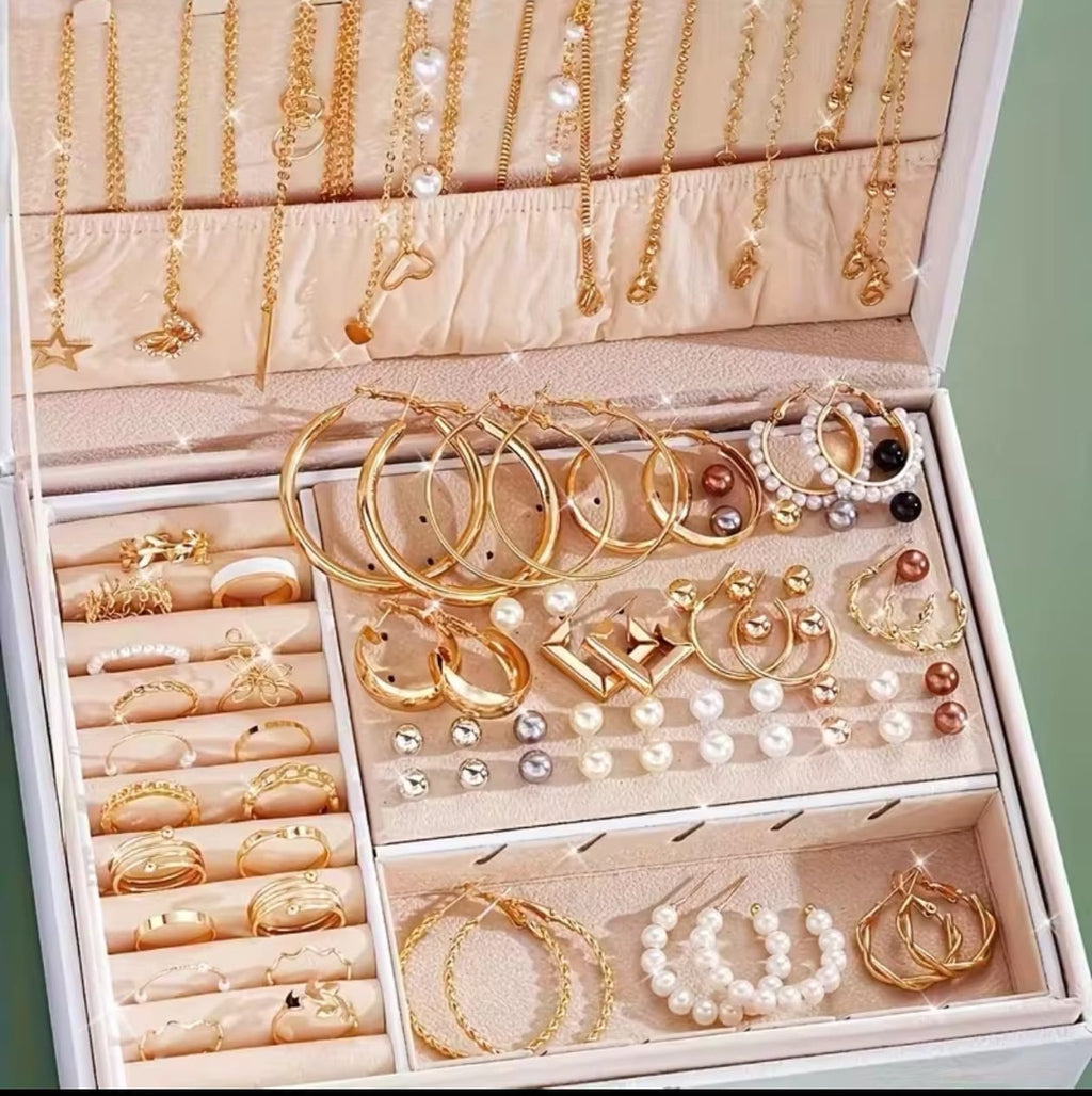 Juego de 86 piezas de joyería